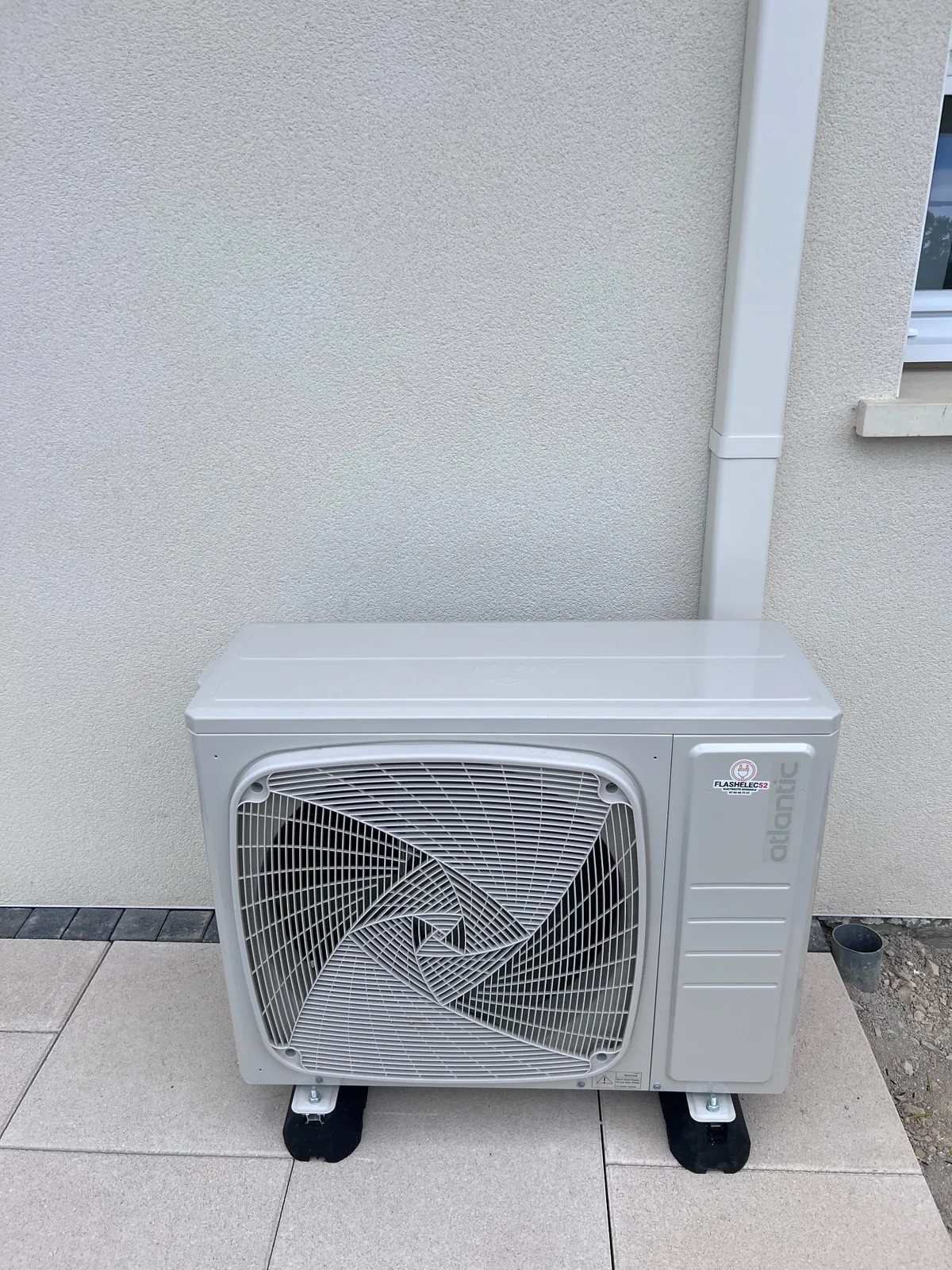 Chantier 4 — quadri-split (unité intérieure)